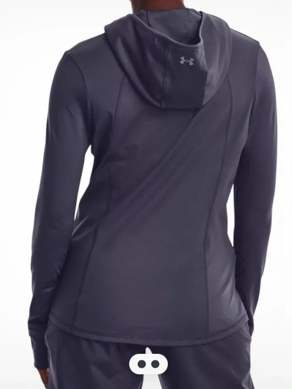 Under Armour Meridian hooded full zip black jacket women’s M
